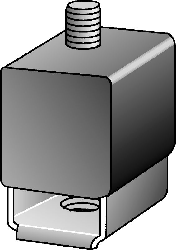 MVI-TB συνδετήρας μόνωσης Γαλβανισμένος συνδετήρας μόνωσης/σιγαστήρας για χρήση με φορτία εφελκυσμού