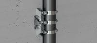 MFP-CHD Σταθερό σημείο μικρού μεγέθους βαρέος τύπου Γαλβανισμένο σταθερό σημείο μικρού μεγέθους για εφαρμογές πολύ βαρέος τύπου έως 44 kN Εφαρμογές 1
