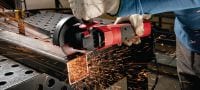AG 150-20D Γωνιακός τροχός Γωνιακός τροχός 2000W χωρίς ψήκτρες με διακόπτη ελέγχου ασφαλείας για κοπή και λείανση σε μέταλλο, σκυρόδεμα και τοιχοποιία με δίσκους έως 150mm Εφαρμογές 4
