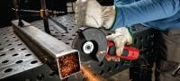 AG 150-20D Γωνιακός τροχός Γωνιακός τροχός 2000W χωρίς ψήκτρες με διακόπτη ελέγχου ασφαλείας για κοπή και λείανση σε μέταλλο, σκυρόδεμα και τοιχοποιία με δίσκους έως 150mm Εφαρμογές 3