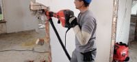 Σκαπτικό κατεδάφισης TE 700-AVR SDS-Max Ισχυρό σκαπτικό κατεδαφίσεων SDS Max (TE-Y) για καλέμισμα βαρέος τύπου σε σκυρόδεμα και τοιχοποιία, με ενεργή απορρόφηση κραδασμών (AVR) Εφαρμογές 3