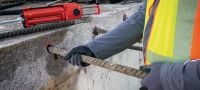 HIT-HY 200-A V3 Χημικό αγκύριο Χημικό αγκύριο κορυφαίας απόδοσης - χημικό αγκύριο ταχείας σκλήρυνσης εγκεκριμένο για την αγκύρωση δομικών πλακών βάσης και συνδέσεων ράβδων οπλισμού εκ των υστέρων εγκατάστασης σε σκυρόδεμα Εφαρμογές 4