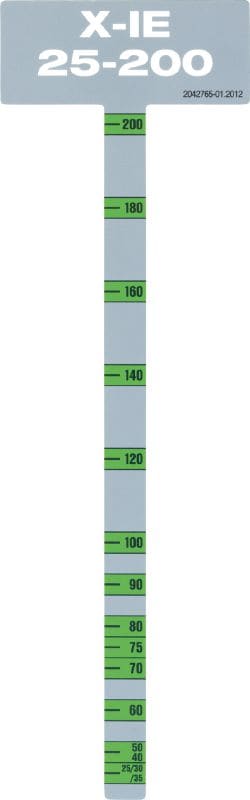 X-IE 6 Καρφί μόνωσης Καρφιά μόνωσης για τη στερέωση πάνελ με πρόσοψη ενισχυμένη με πετροβάμβακα, EPS, XPS, PIR, PUR, ξύλο-βάμβακα και ινοτσιμέντο σε μαλακό και σκληρό σκυρόδεμα, τοιχοποιία και χάλυβα