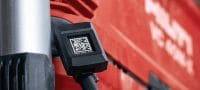 Έξυπνη ετικέτα AI T320 ON!Track Bluetooth® Ανθεκτική ετικέτα σήμανσης εξοπλισμού για παρακολούθηση της τοποθεσίας και της μεταφοράς του κατασκευαστικού εξοπλισμού στο σύστημα παρακολούθησης εργαλείων Hilti ON!Track – βελτιστοποιεί το απόθεμά σας και εξοικονομεί χρόνο στη διαχείριση Εφαρμογές 1