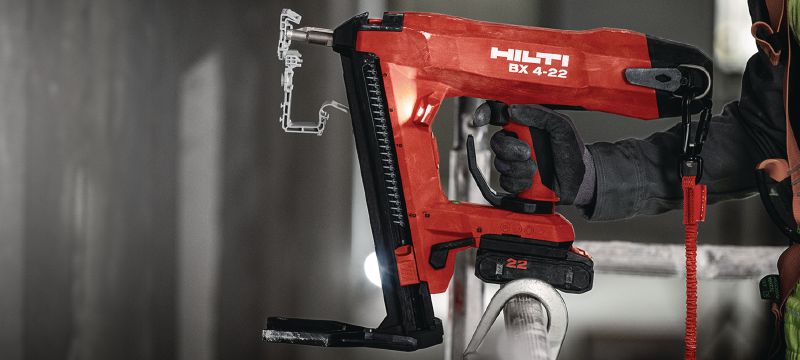X-ECH MX (02) Στήριγμα καλωδίων Πλαστικό στήριγμα καλωδίων σε δεσμίδα για καρφιά σε δεσμίδα και συμβατότητα με ευρεία ποικιλία μεθόδων στήριξης και υλικών βάσης Εφαρμογές 1