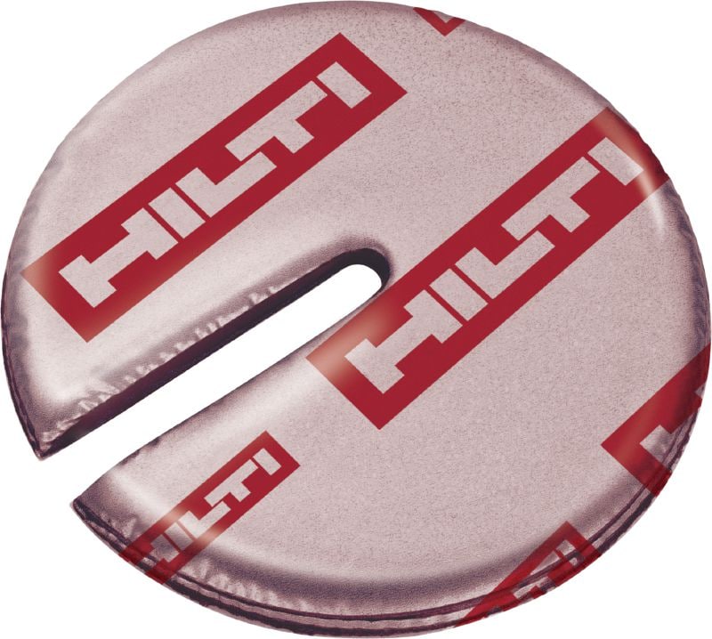 Πυράντοχος δίσκος καλωδίων CFS-D 25 Αυτοκόλλητοι δίσκοι από πυράντοχη μαστίχη για μεμονωμένα καλώδια και δέσμες καλωδίων σε ανοίγματα διαμέτρου έως 25 mm