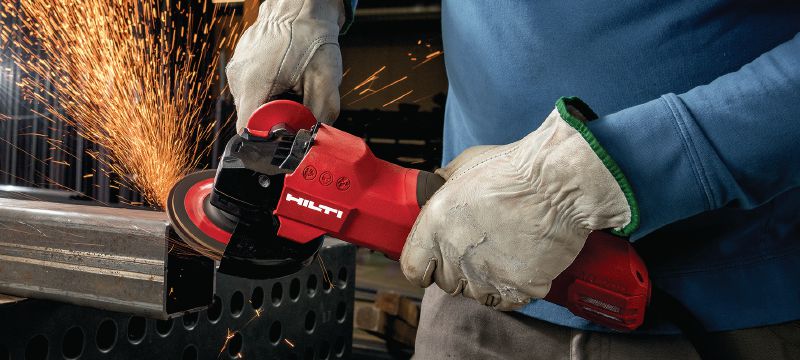 AG 150-20D Γωνιακός τροχός Γωνιακός τροχός 2000W χωρίς ψήκτρες με διακόπτη ελέγχου ασφαλείας για κοπή και λείανση σε μέταλλο, σκυρόδεμα και τοιχοποιία με δίσκους έως 150mm Εφαρμογές 1