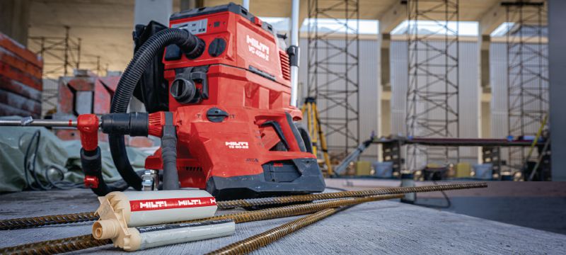 HIT-FP 700 R Ενέσιμο υδραυλικό χημικό αγκύριο Ενέσιμο υδραυλικό χημικό αγκύριο για δομικές συνδέσεις ράβδων οπλισμού με διαβάθμιση σε φωτιά Εφαρμογές 1