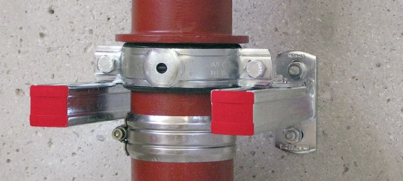 Γωνίες MW-MX Γαλβανισμένες γωνίες για την αύξηση της ακαμψίας κατά τη στήριξη δακτυλίων στήριξης σωλήνων σε άξονες ανύψωσης Εφαρμογές 1