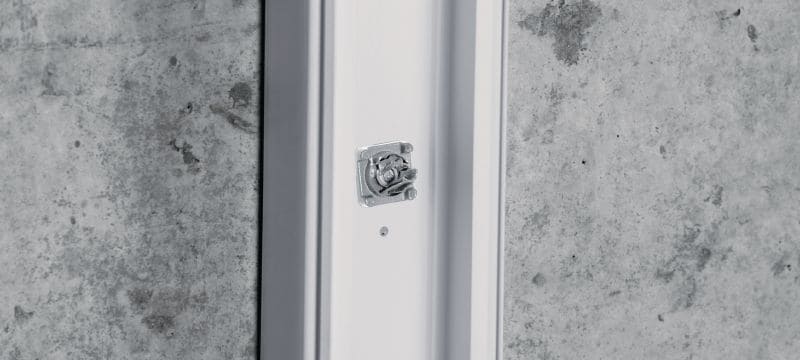 X-ET MX Στήριγμα καναλιών διέλευσης καλωδίων Πλαστικό στήριγμα καναλιών διέλευσης καλωδίων/ροδέλα γενικής χρήσης για χρήση με καρφιά σε δεσμίδα Εφαρμογές 1