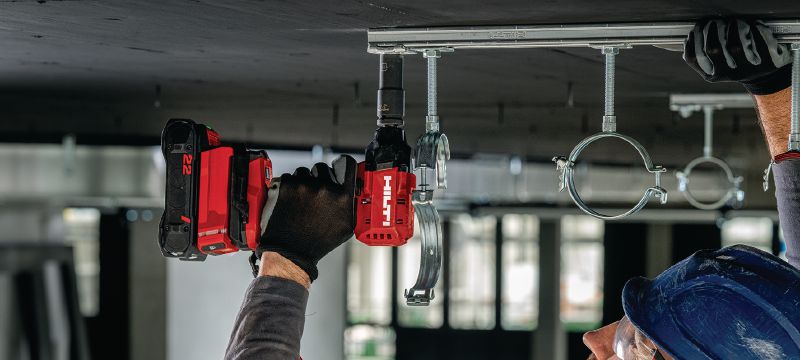 Σφήνα από ανοξείδωτο χάλυβα HST4-R DN Το εκτονούμενο αγκύριο βέλτιστης απόδοσης για την παραλαβή υψηλών στατικών/σεισμικών φορτίων σε ρηγματωμένο σκυρόδεμα (ανοξείδωτος χάλυβα, θολωτό παξιμάδι) Εφαρμογές 1