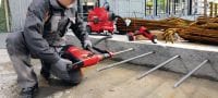 HIT-FP 700 R Ενέσιμο υδραυλικό χημικό αγκύριο Ενέσιμο υδραυλικό χημικό αγκύριο για δομικές συνδέσεις ράβδων οπλισμού με διαβάθμιση σε φωτιά Εφαρμογές 2