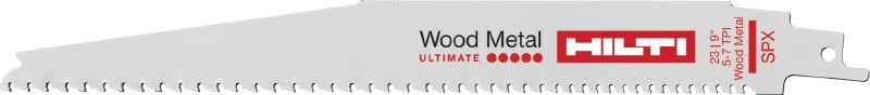 Λάμες σπαθόσεγας για ξύλο με καρφιά Λάμα σπαθόσεγας με άκρο καρβιδίου, σειράς Ultimate, για την κατεδάφιση ξύλου που περιέχει σκληρυμένο μέταλλο