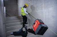 PM 20-CG Laser κατακορύφωσης και διασταυρούμενης γραμμής 12V Συνδυαστικό laser πράσινης δέσμης με 2 γραμμές και 4 σημεία για την κάθετη ισοστάθμιση, οριζοντίωση, ευθυγράμμιση και ορθογωνισμό (πλατφόρμα μπαταρίας 12V) Εφαρμογές 2