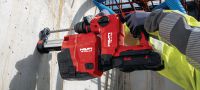 TE DRS 4/6 Σύστημα συλλογής σκόνης Ενσωματωμένο σύστημα σκούπας για εύκολη συλλογή σκόνης κατά τη διάτρηση ή το καλέμισμα με τα περιστροφικά κρουστικά δράπανα μπαταρίας TE 4-22 και TE 6-22 Εφαρμογές 3